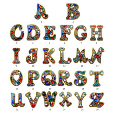 Load image into Gallery viewer, DIY Key Chain Diamond Painting Letters Women Bag Keyring Pendant Gift (A)
