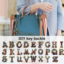 Load image into Gallery viewer, DIY Key Chain Diamond Painting Letters Women Bag Keyring Pendant Gift (A)

