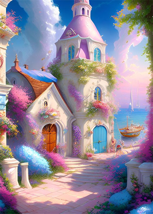 AB Diamond Painting - Full Round - scenery (40*50CM)