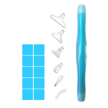 Load image into Gallery viewer, 5D Diamond Painting Point Drill Pen Tools DIY Art (Pen+Tips+Clay Blue)
