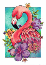 Load image into Gallery viewer, Diamond Painting - Full Round - Animal Flamingo (30*40CM)
