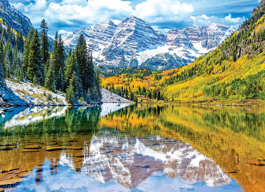 AB Diamond Painting - Full Round - Rocky Mountains (40*55cm)
