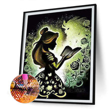 Load image into Gallery viewer, Diamond Painting - Full Square - silhouette princess (30*40CM)
