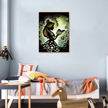 Load image into Gallery viewer, Diamond Painting - Full Square - silhouette princess (30*40CM)
