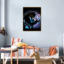 Load image into Gallery viewer, Diamond Painting - Full Square - silhouette beast (30*40CM)
