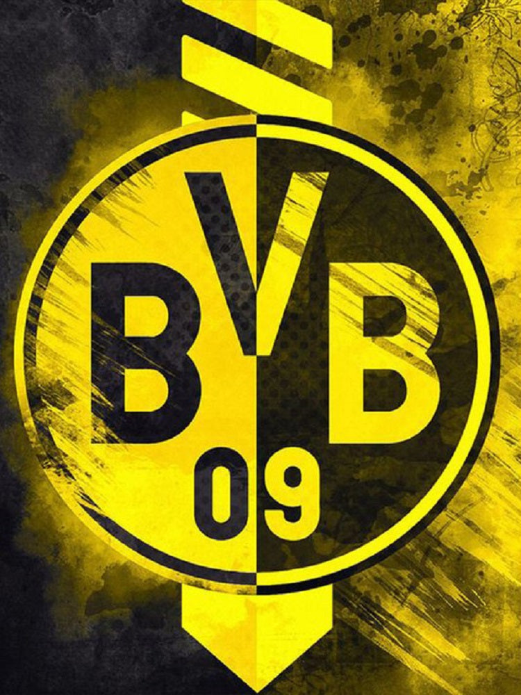 Diamond Painting - Full Round - Dortmund football team logo (40*50CM)