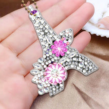 Load image into Gallery viewer, Diamond Painting Keychain DIY Double-sided Special-shaped Drill Key Ring Pendant
