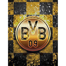 Load image into Gallery viewer, Diamond Painting - Full Square - Dortmund football club logo (30*40CM)
