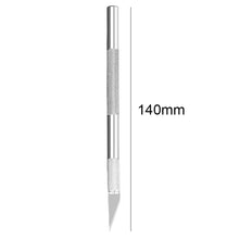 Load image into Gallery viewer, Diamond Painting Tool Knife Hand-Cut Canvas Cutter Carving Knife (Silver)
