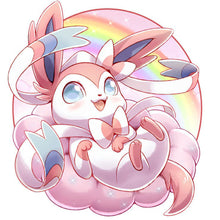 Load image into Gallery viewer, Diamond Painting - Full Round - Pok¨¦mon Eevee (30*30CM)
