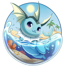 Load image into Gallery viewer, Diamond Painting - Full Round - Pok¨¦mon Eevee (30*30CM)
