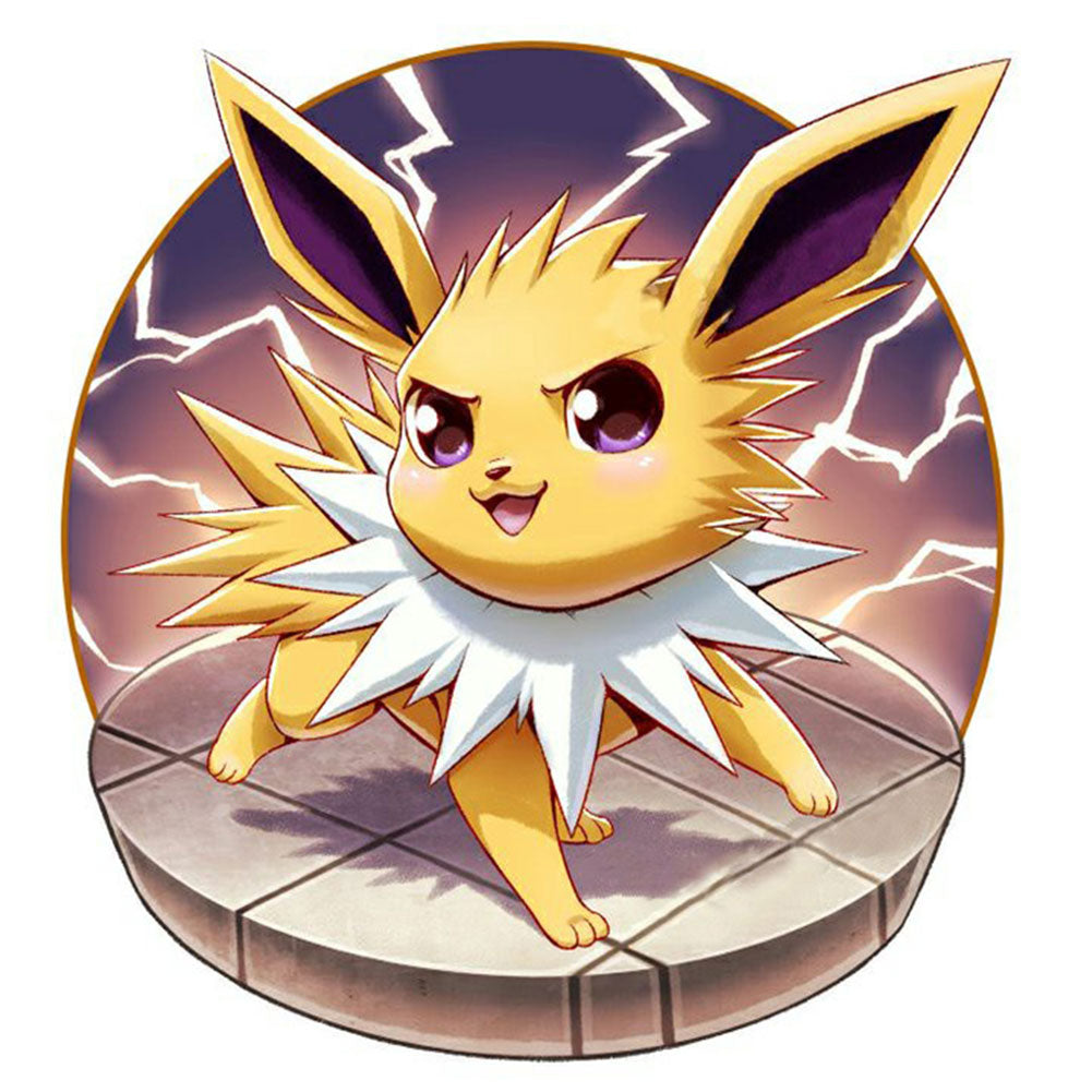 Diamond Painting - Full Round - Pok¨¦mon Eevee (30*30CM)