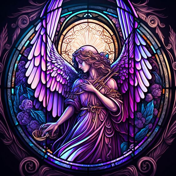AB Diamond Painting - Full Round - Angel Goddess (40*40CM)