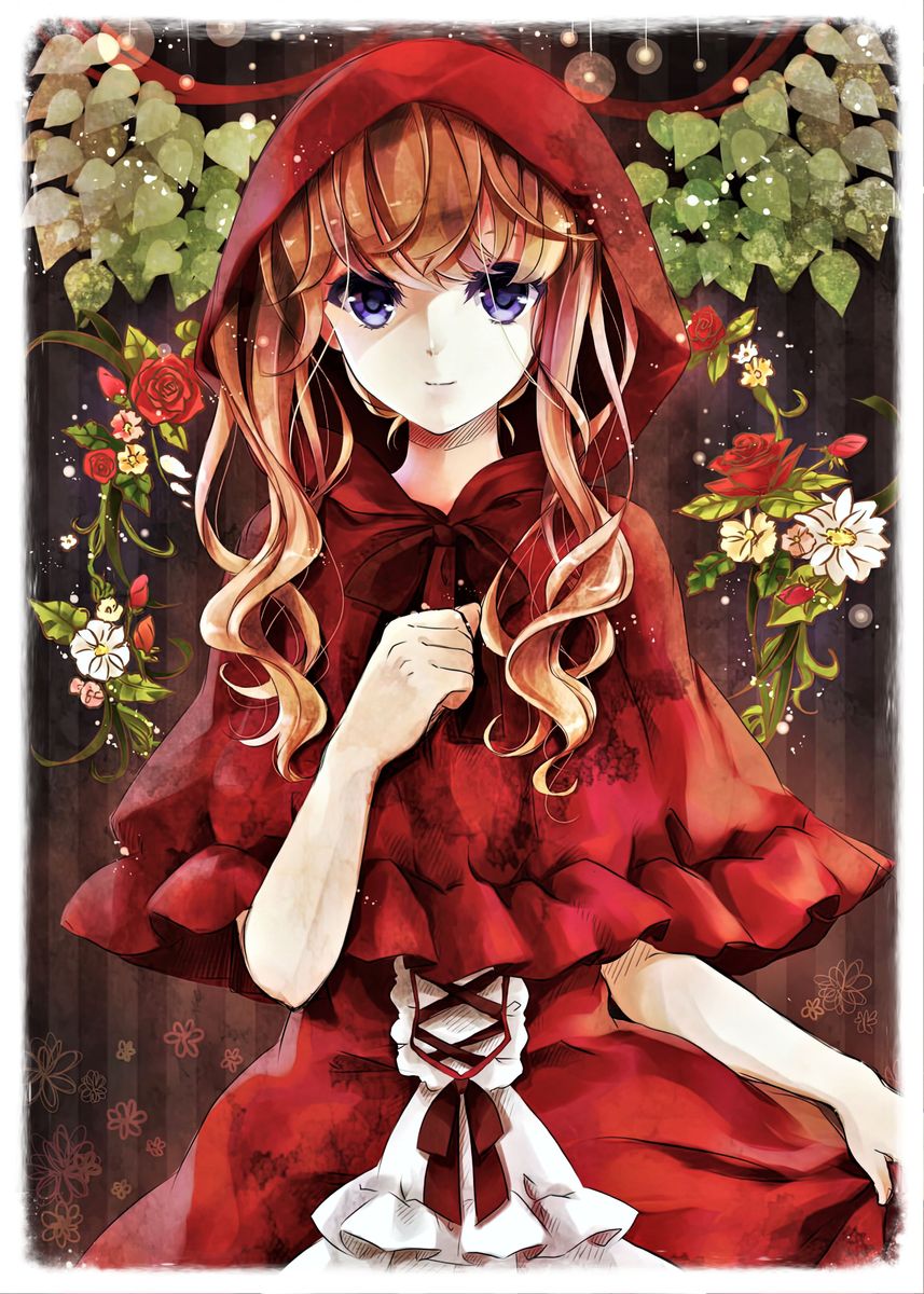 Diamond Painting - Full Round - Anime Girl (30*40CM)