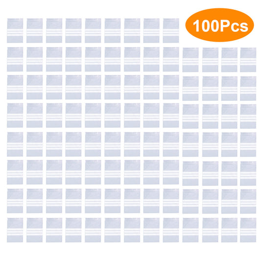 100pcs Writable Dense Ziplock Bag Sealed to Protect Thick Diamond Painting Bag