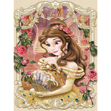 Load image into Gallery viewer, Diamond Painting - Partial Special Shaped - Disney Princess - Belle (30*40CM)
