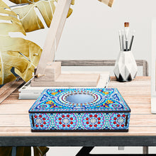 Load image into Gallery viewer, Classic Mandala Style Storage Box Cosmetics Collection with Mirror (MH203)
