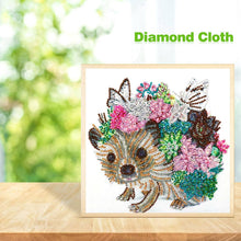 Load image into Gallery viewer, Diamond Painting - Partial Special Shaped - puppy alien (30*30CM)
