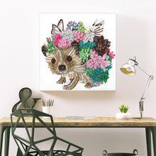 Load image into Gallery viewer, Diamond Painting - Partial Special Shaped - puppy alien (30*30CM)
