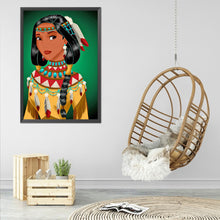 Load image into Gallery viewer, Diamond Painting - Full Round - Princess Pocahontas (30*50CM)
