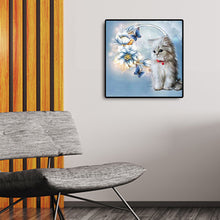 Load image into Gallery viewer, Diamond Painting - Full Round - persian cat (40*40CM)
