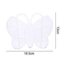 Load image into Gallery viewer, Diamond Painting New Shape Storage Box Universal Diamond (Butterfly Transparent)
