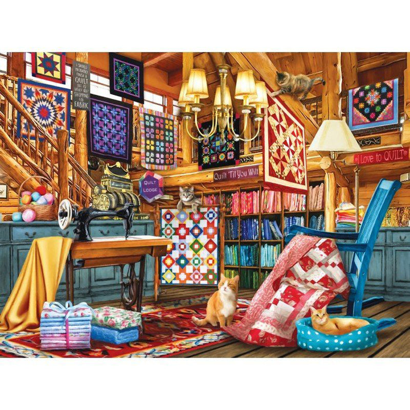 Diamond Painting - Full Round - house interior (40*30CM)