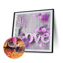 Load image into Gallery viewer, Diamond Painting - Full Round - LOVE (40*40CM)
