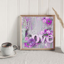 Load image into Gallery viewer, Diamond Painting - Full Round - LOVE (40*40CM)
