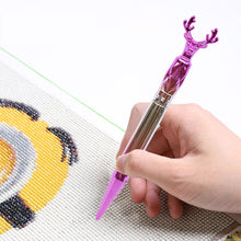 Load image into Gallery viewer, Colorful Diamond Paste Point Drill Pen (Pink Dot Drill Pen 6 Kinds Pen Tips)
