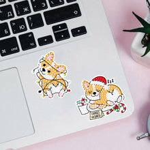 Load image into Gallery viewer, 2pcs Craft Stickers Crafts Art Creative Cute Greeting Card for Childer Toy Gifts
