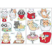 Load image into Gallery viewer, 2pcs Craft Stickers Crafts Art Creative Cute Greeting Card for Childer Toy Gifts
