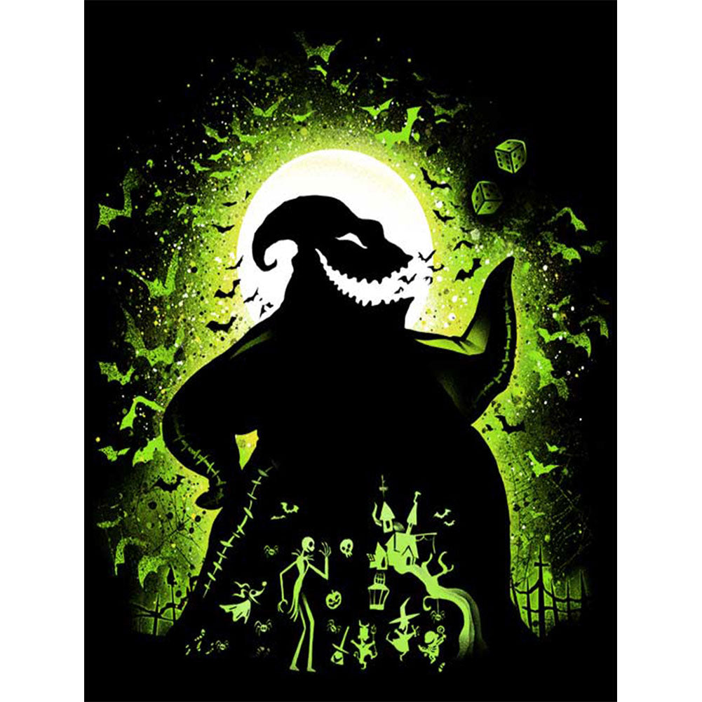 Diamond Painting - Full Round - Ukibuki silhouette (30*40CM)