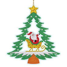 Load image into Gallery viewer, 5D Xmas Ornament Double-sided DIY Handmade Rhinestone Party Props (CB045)
