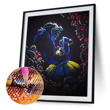 Load image into Gallery viewer, Diamond Painting - Full Round - beauty and the beast (30*40CM)
