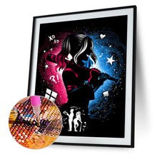 Load image into Gallery viewer, Diamond Painting - Full Round - people silhouette (30*40CM)
