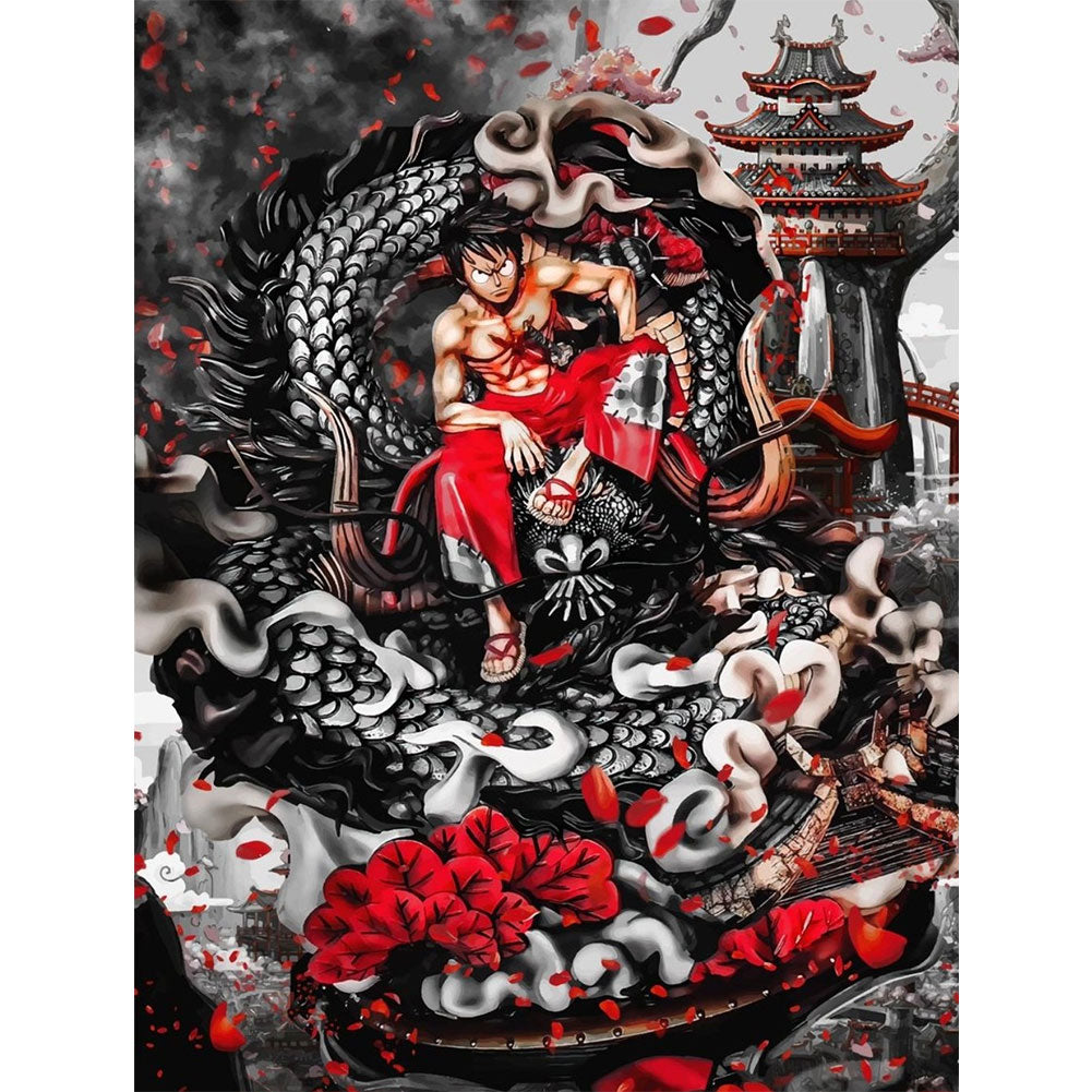 Diamond Painting - Full Round - Monkey D. Luffy (30*40CM)
