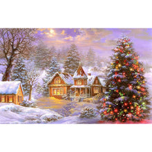 Load image into Gallery viewer, Diamond Painting - Full Square - christmas village (70*45CM)
