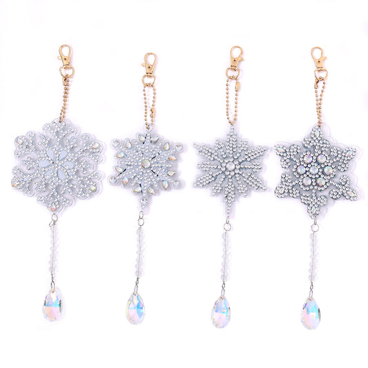 Acrylic Wind Chime Mobile Wind Chimes for Christmas Home Garden Hanging Ornament