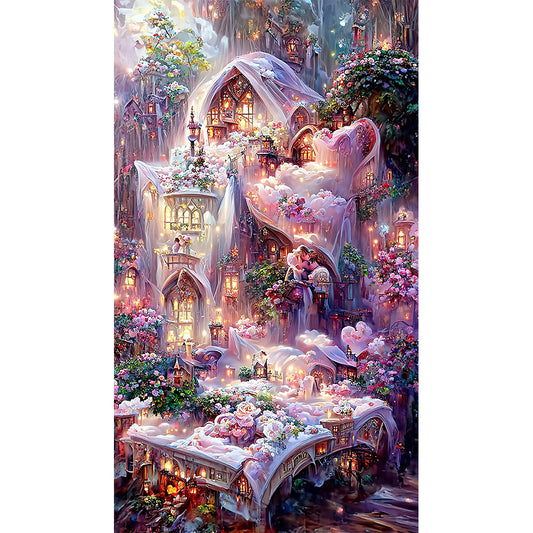 Diamond Painting - Full Round - Rose Manor (40*70CM)