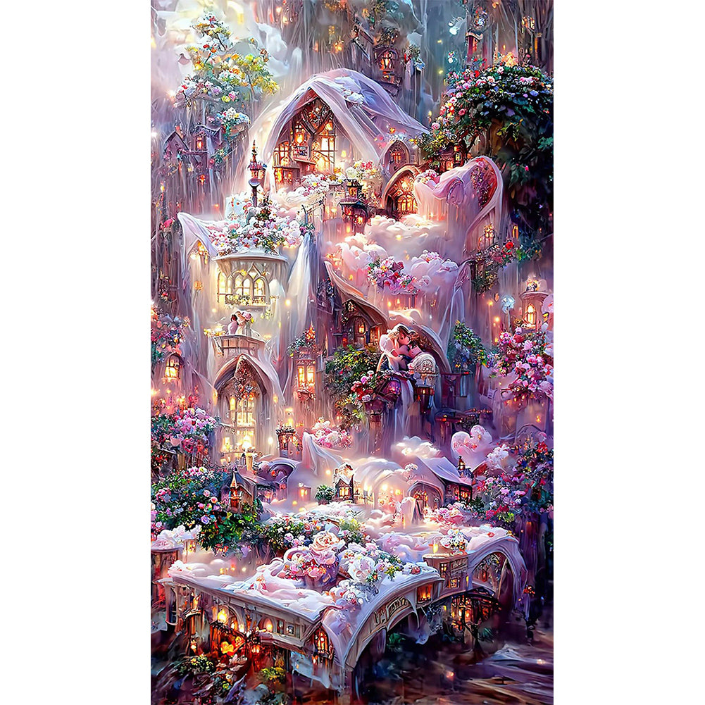 Diamond Painting - Full Round - Rose Manor (40*70CM)