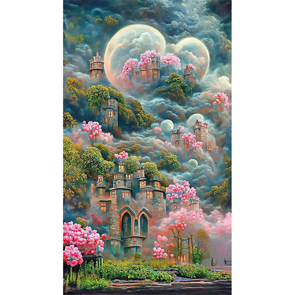 Diamond Painting - Full Round - Rose Manor (40*70CM)