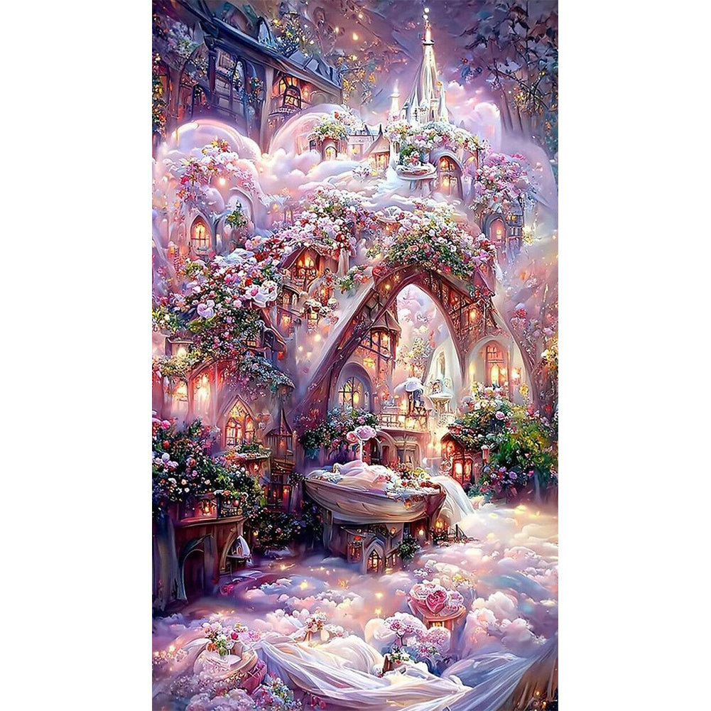 Diamond Painting - Full Round - Rose Manor (40*70CM)