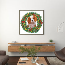 Load image into Gallery viewer, Diamond Painting - Partial Special Shaped - wreath (30*30CM)
