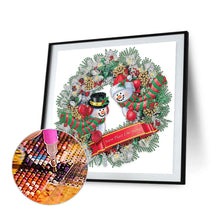 Load image into Gallery viewer, Diamond Painting - Partial Special Shaped - wreath (30*30CM)
