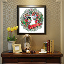 Load image into Gallery viewer, Diamond Painting - Partial Special Shaped - wreath (30*30CM)
