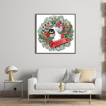 Load image into Gallery viewer, Diamond Painting - Partial Special Shaped - wreath (30*30CM)
