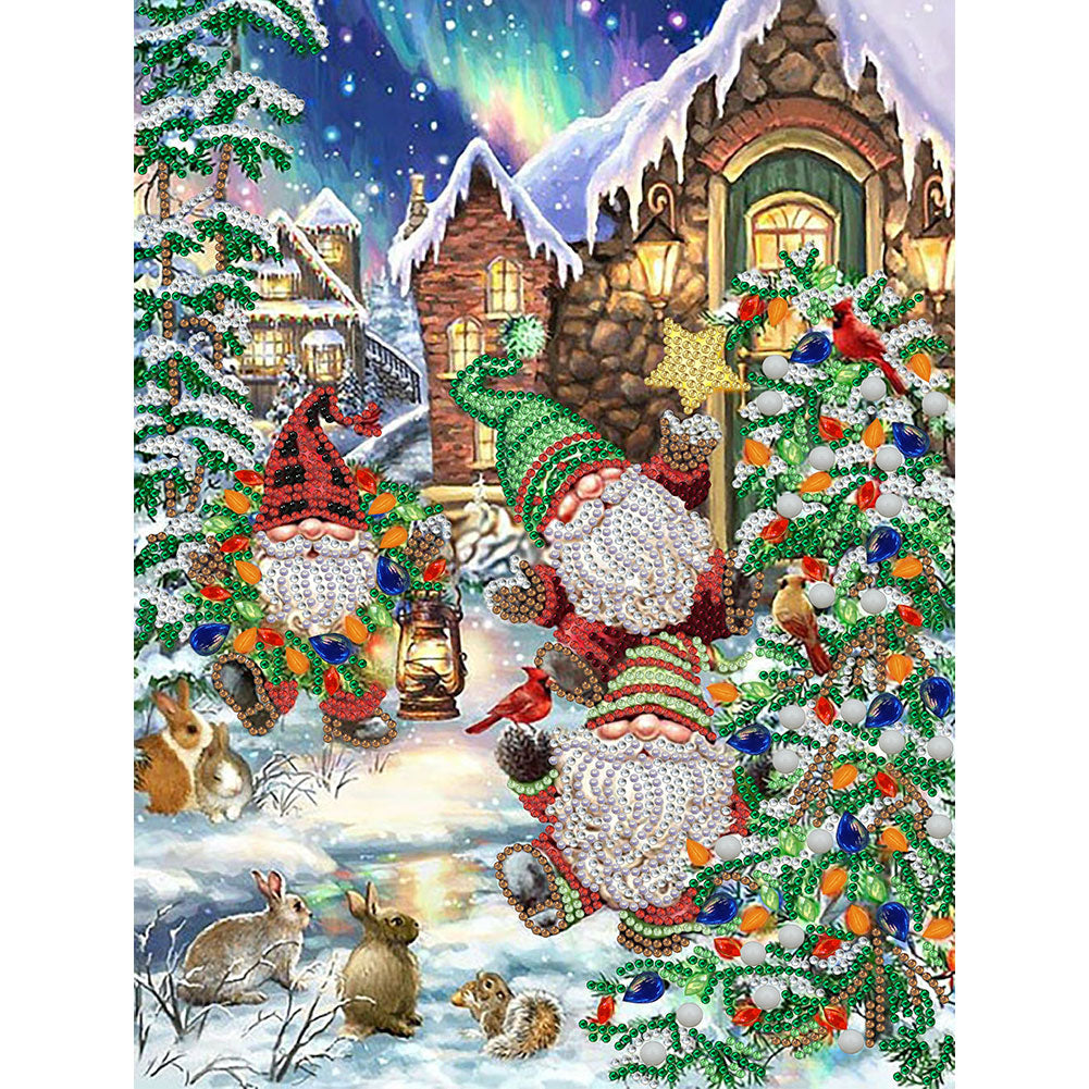 Diamond Painting - Partial Special Shaped - goblin (30*40CM)