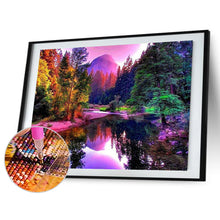 Load image into Gallery viewer, Diamond Painting - Full Round - lakeside (50*40CM)
