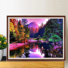 Load image into Gallery viewer, Diamond Painting - Full Round - lakeside (50*40CM)
